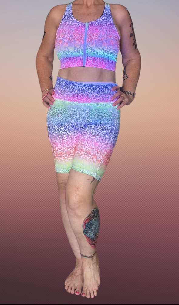 Mandala Glow Day Shorts