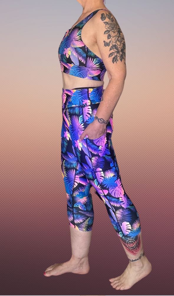 Tropical Dream Capri Legging