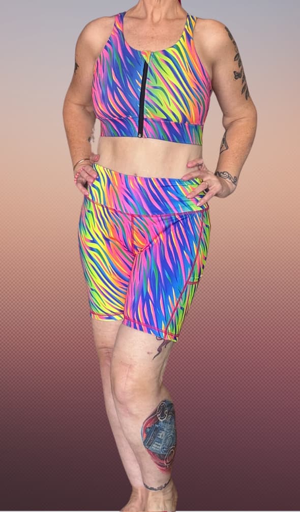 Rainbow Roar Shorts