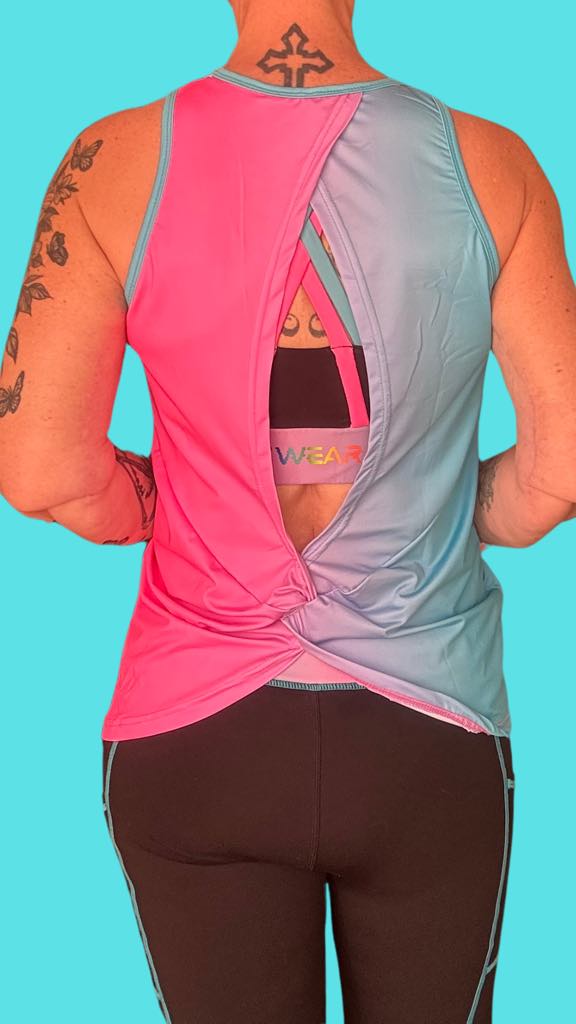 CDFWEAR Ombre Twist Top