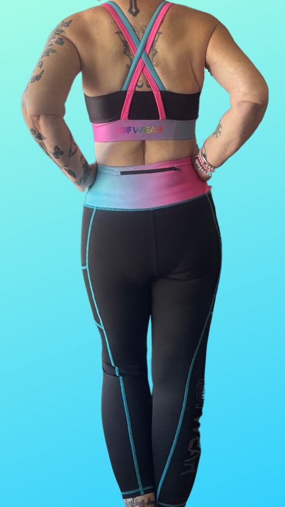 PRE-ORDER Ombre Black 7/8 Leggings