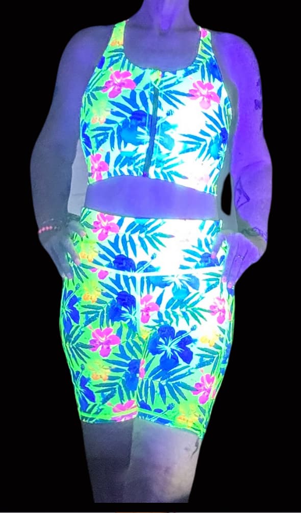 Aloha Hibiscus Shorts