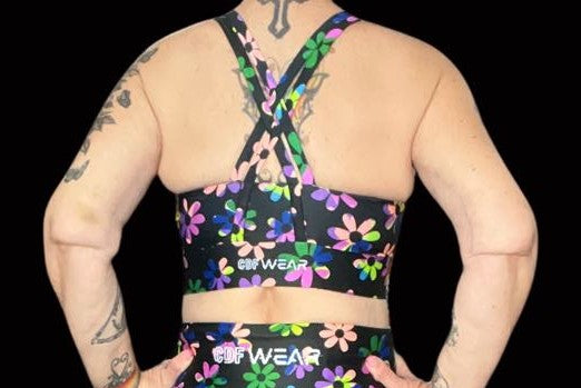 Blossom Burst Zipped Bra