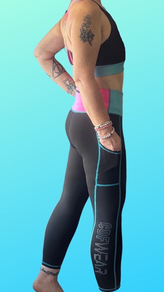 PRE-ORDER Ombre Black 7/8 Leggings