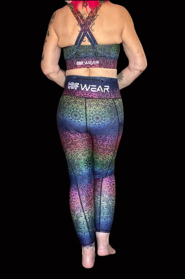 Mandala Glow Night 7/8 Leggings