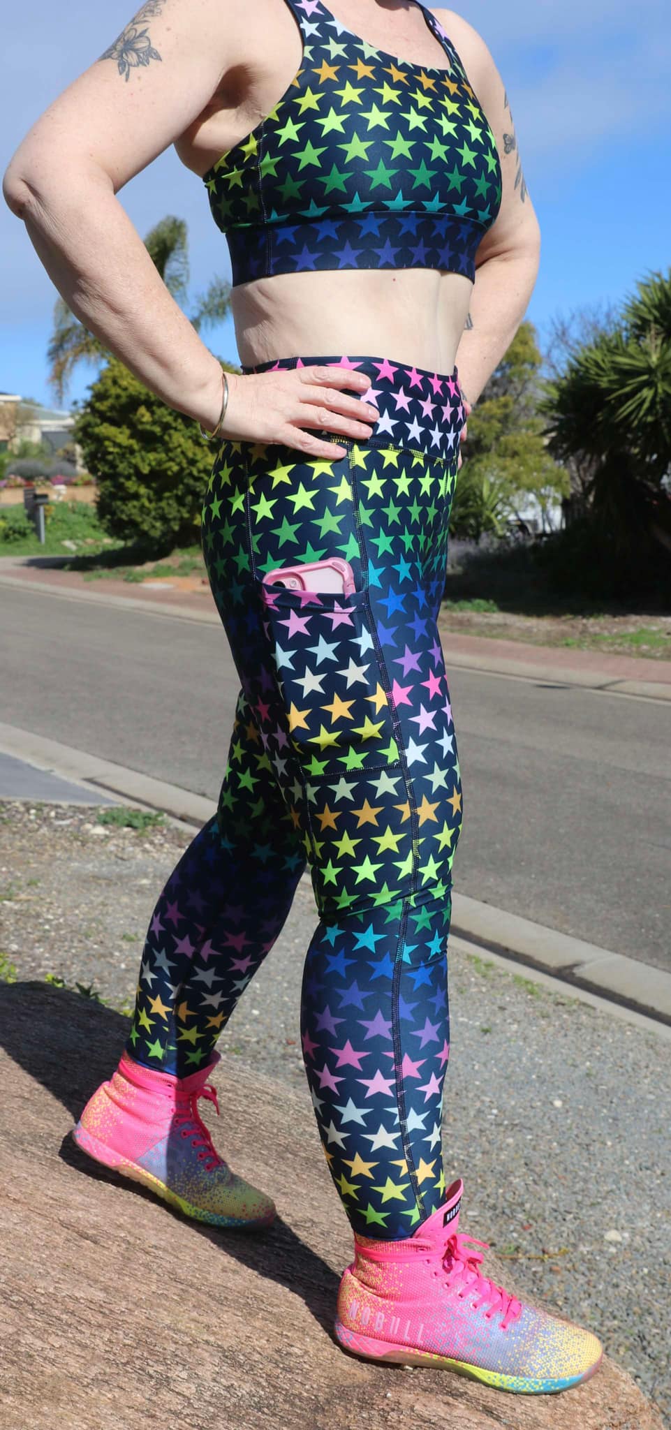 Ditzy Star Full Length Legging