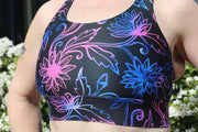 Floral Fantasy Cross Backed Bra