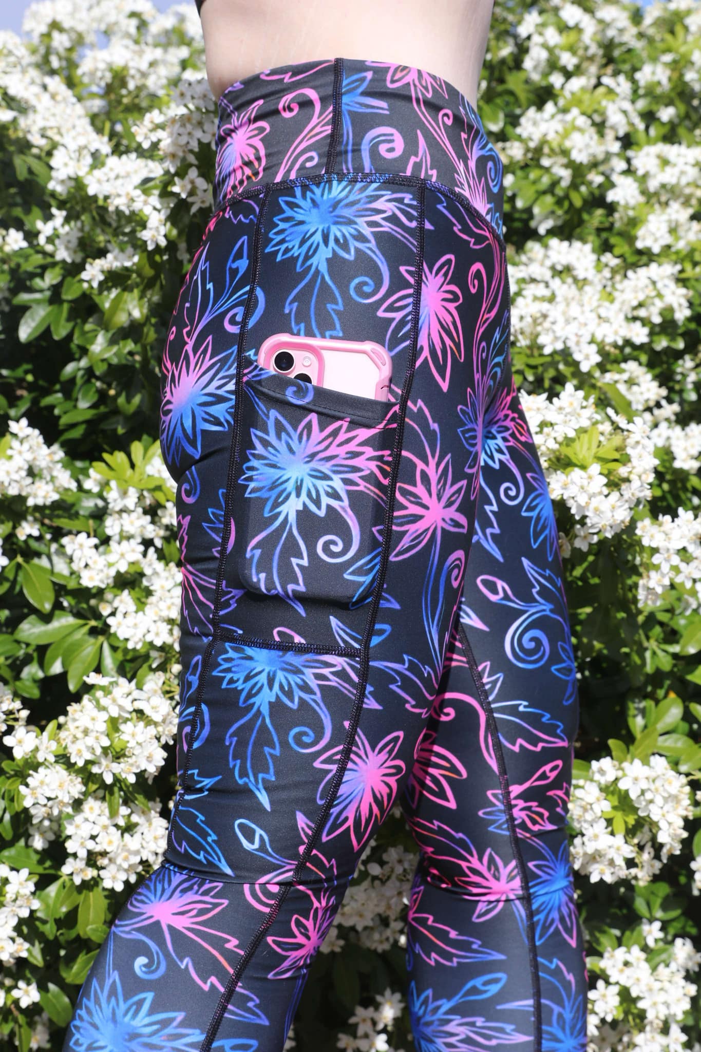 Floral Fantasy Full Length Leggings